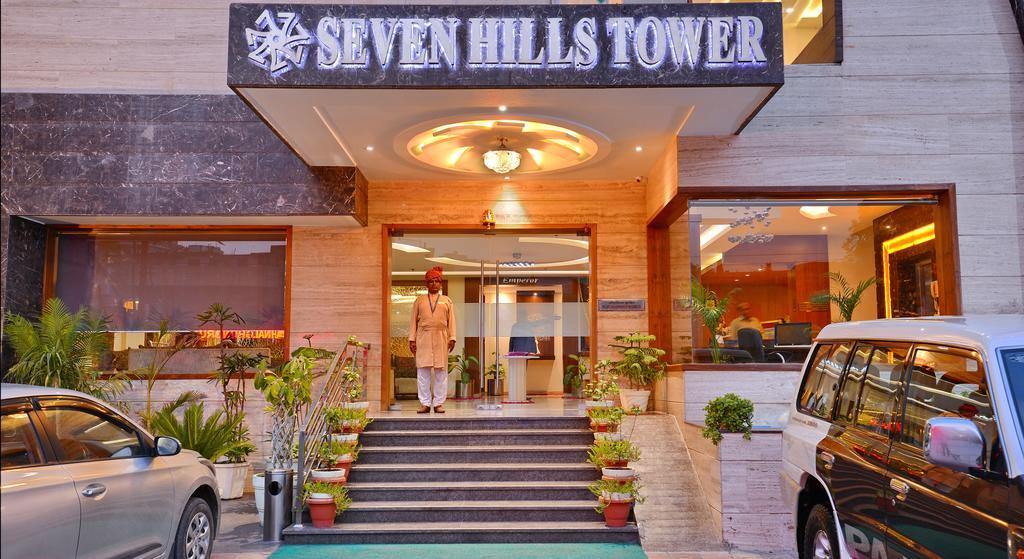Hotel Seven Hills Tower Agra  Esterno foto